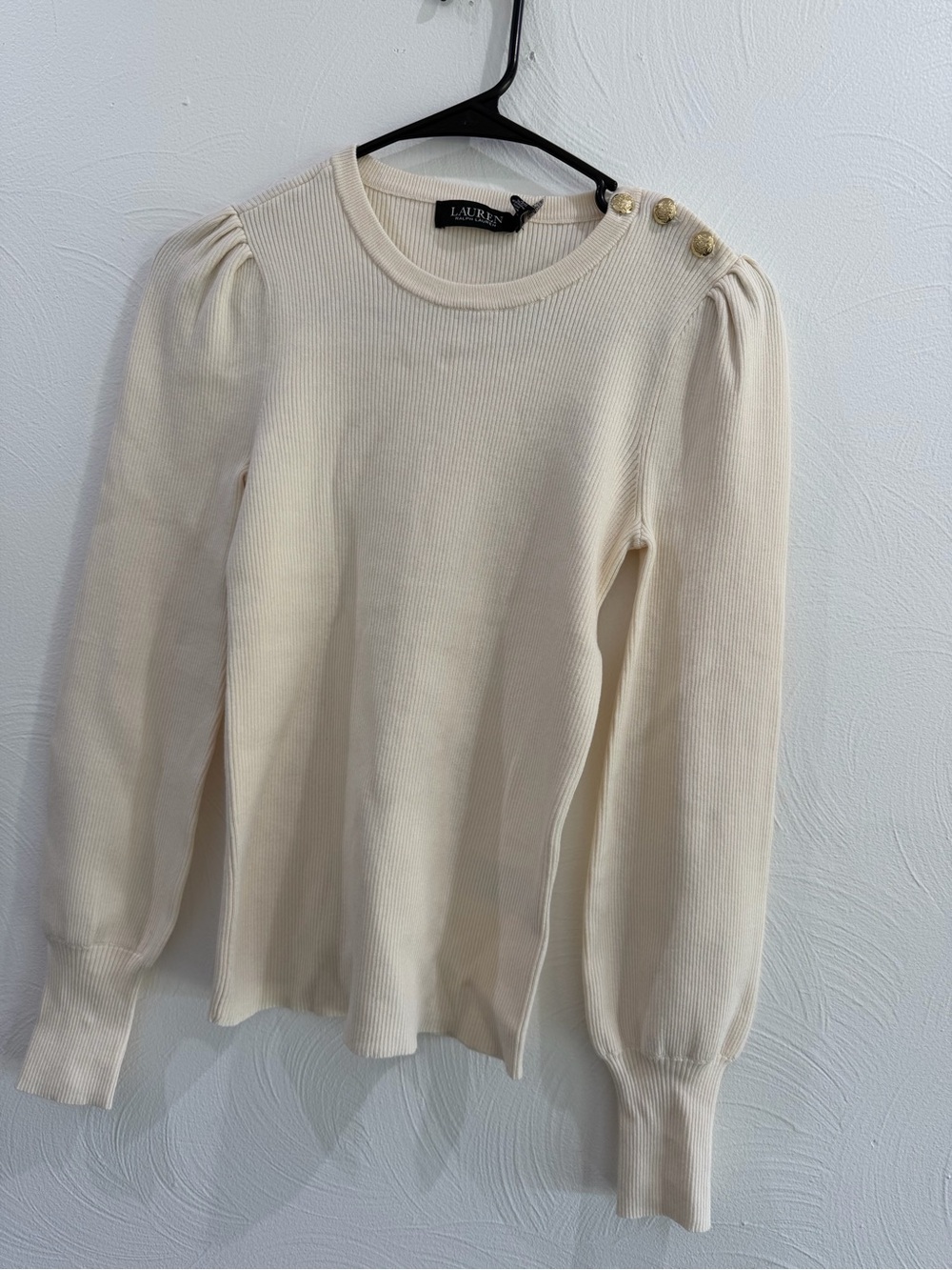Ralph Lauren ribbed knit sweater Small NWT